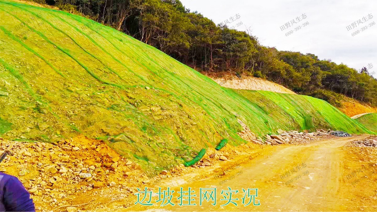 清連高速清遠段高速公路邊坡復綠工程